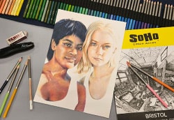 Creating Skin Tones with Colored Pencil