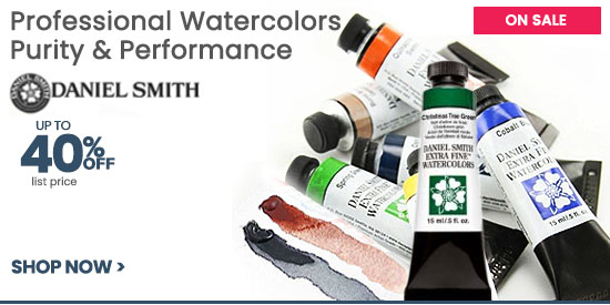 Daniel Smtih Watercolors Sale 40% off List