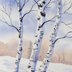 New England Winter by Wilson Bickford