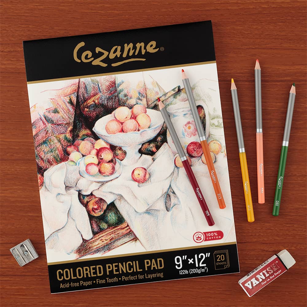 Featured Video - Cezanne 100% Cotton Colored Pencil Pads