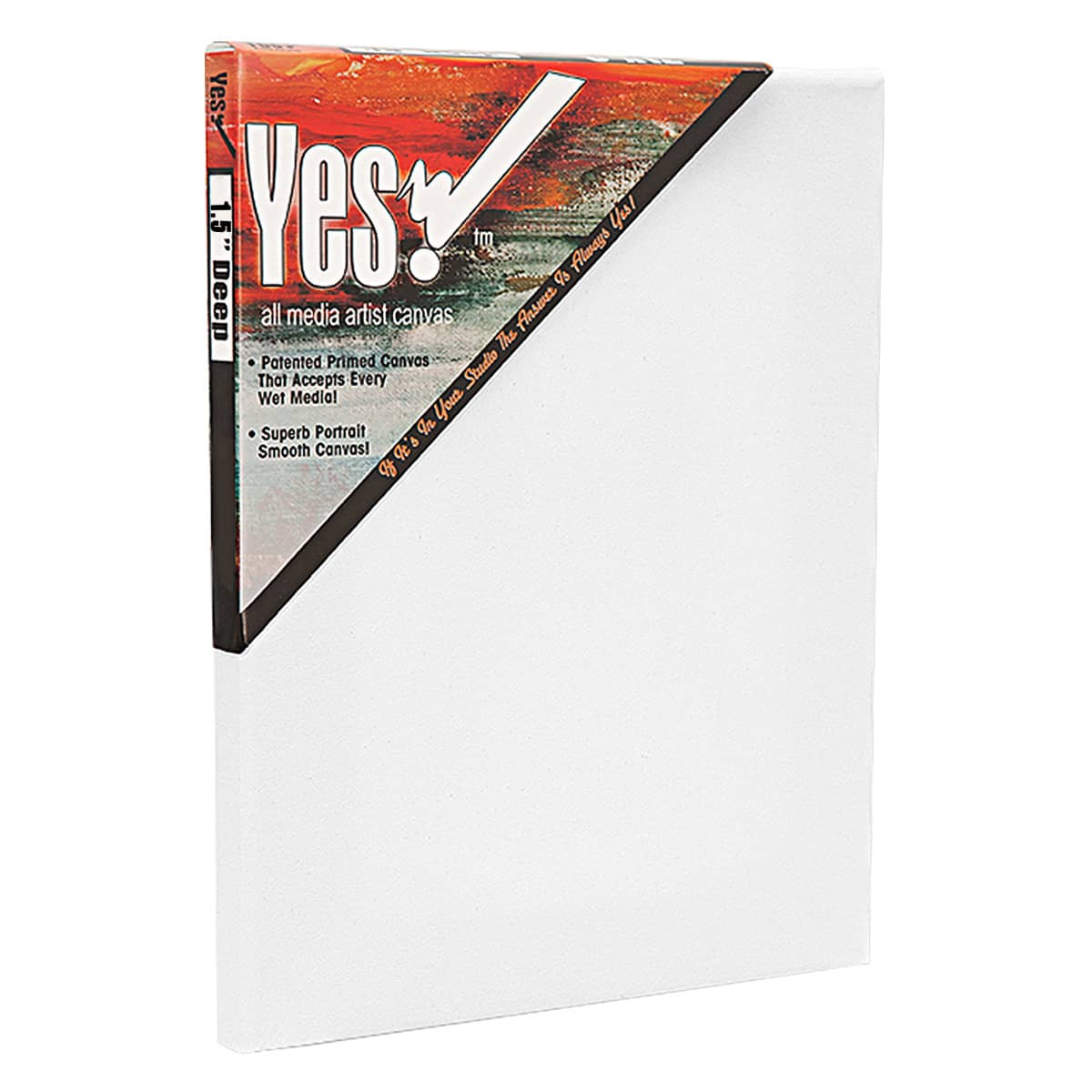 Yes! All Media Cotton Stretched Canvas 1-1/2” Deep - boxes of 3