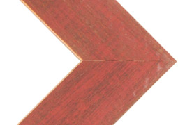 Alabama Red – Narrow, 1.5" Face Corner Frame