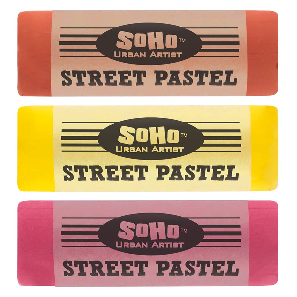 SoHo Urban Artist Jumbo Artists' Street Pastels - boxes of 4