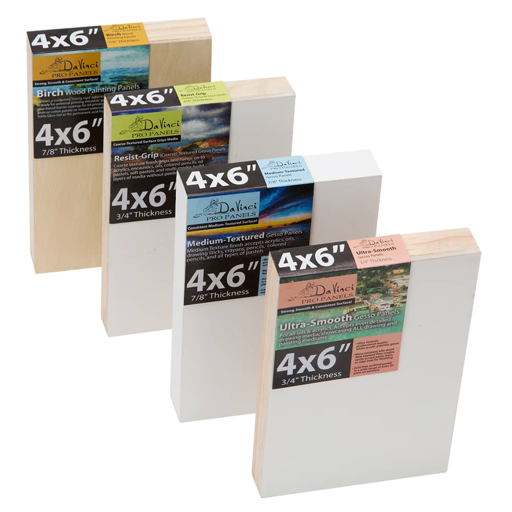 PICASSO CANVAS BOARD 4x6 (PACK 0F 4 )