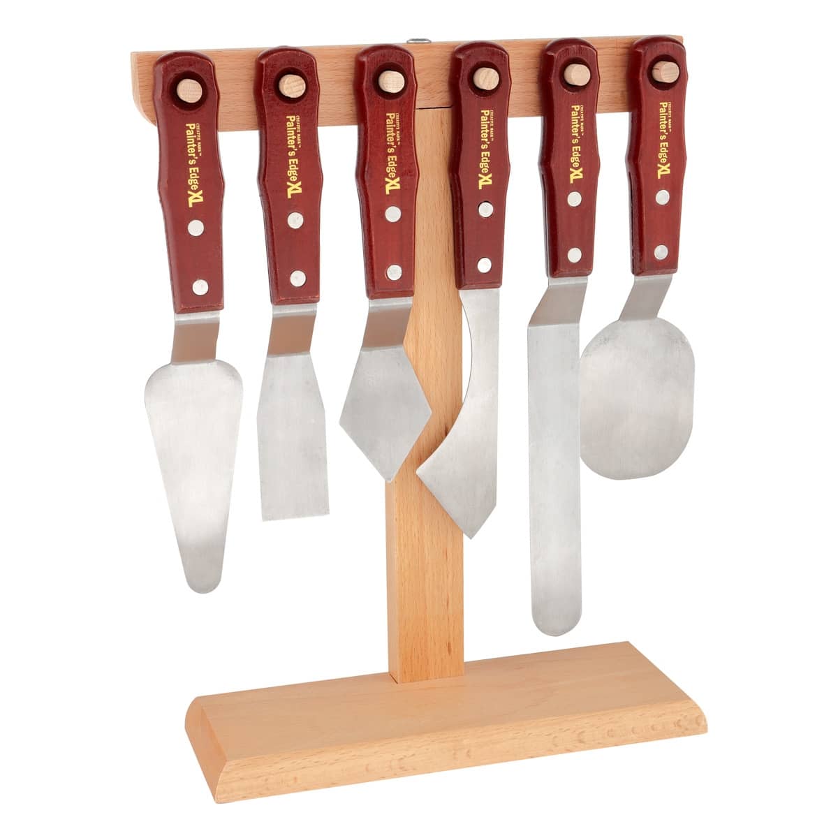 Painter's Edge Xl Palette Knife & Stand Set of 6