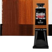 Soho Artist Oil Color Burnt Sienna, 50ml Tube