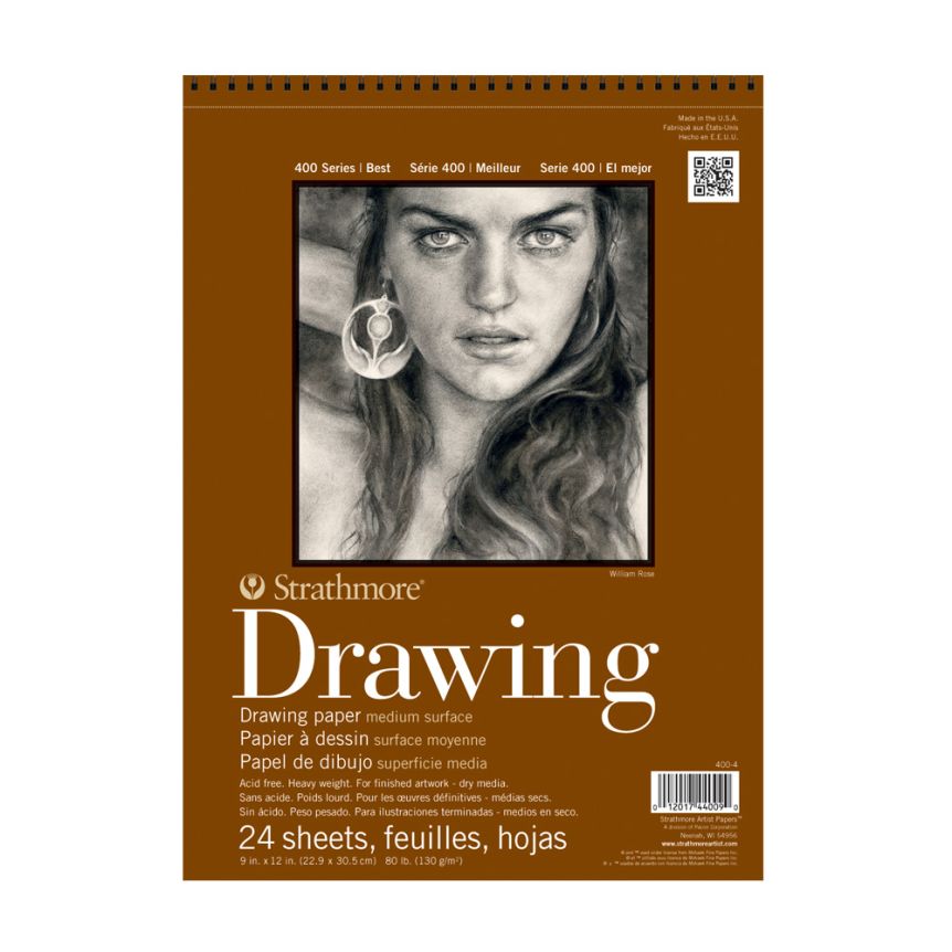 Strathmore 400 Series Drawing & Sketch Pads Medium 6 x 8 (24