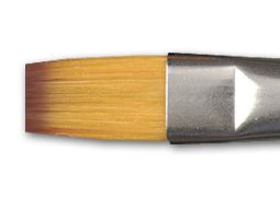 Richeson Orange Synthetic Brush Series 9164 Bright #1