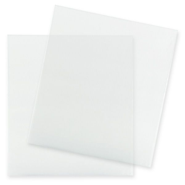 Optical Quality Styrene Sheets 4 Sheet Pack 12x16"