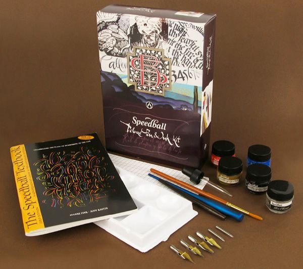Speedball Elegant Writer Calligraphy Assorted Markers 6/Pkg-Medium