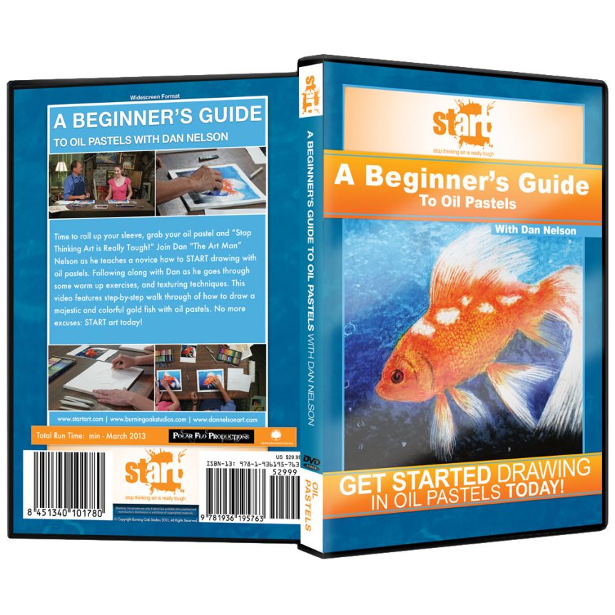 "A Beginner’s Guide to Oil Pastels" DVD with Dan Nelson