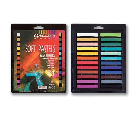 Mungyo 64 Color Soft Pastel Drawing Artist Pastel for Painting 24
