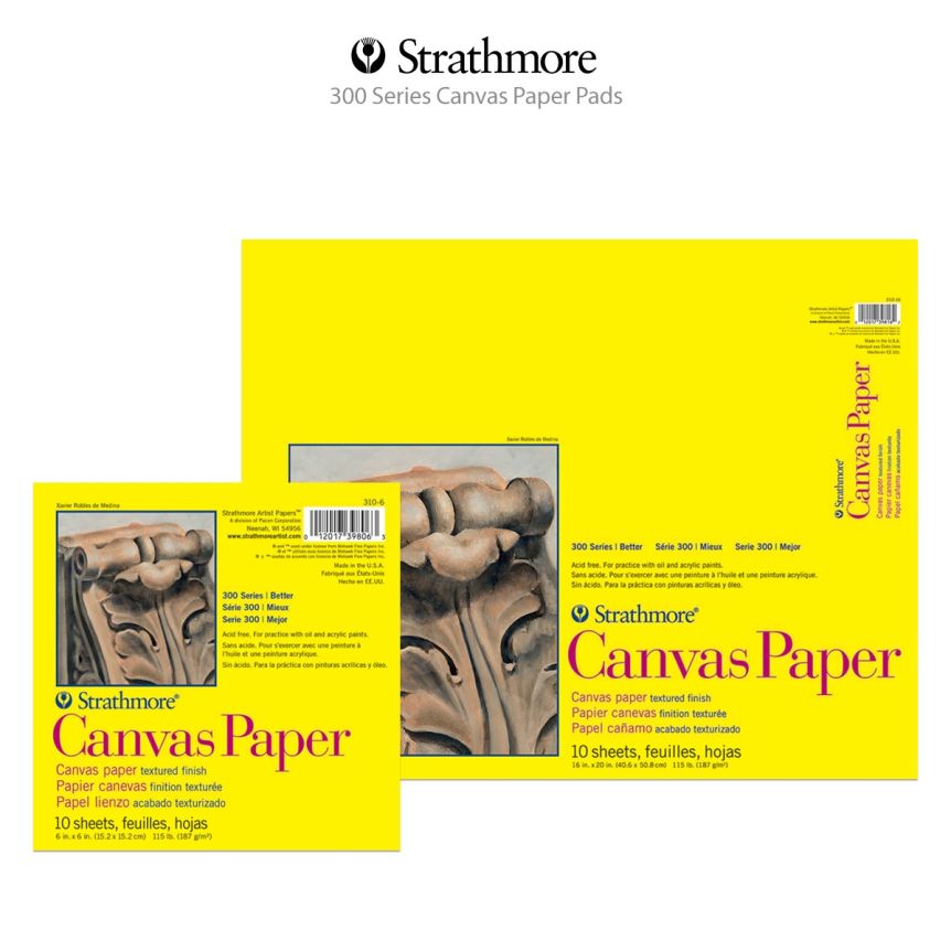 Strathmore 300 Series Canvas Paper Pad