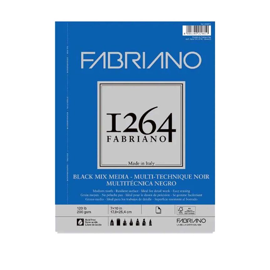 Fabriano 1264 Drawing Pad, 11 x 14, 90 lb. - 20589166