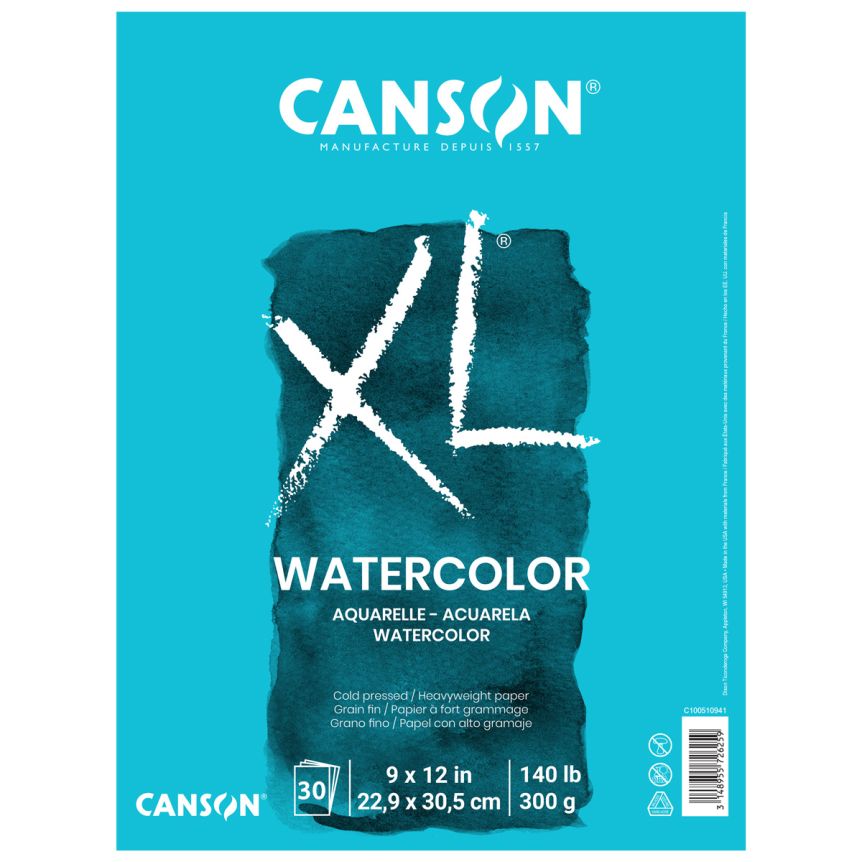 Canson WATERCOLOR PAPER (40% EXTRA OFFER) TWIN PACKS MADE IN