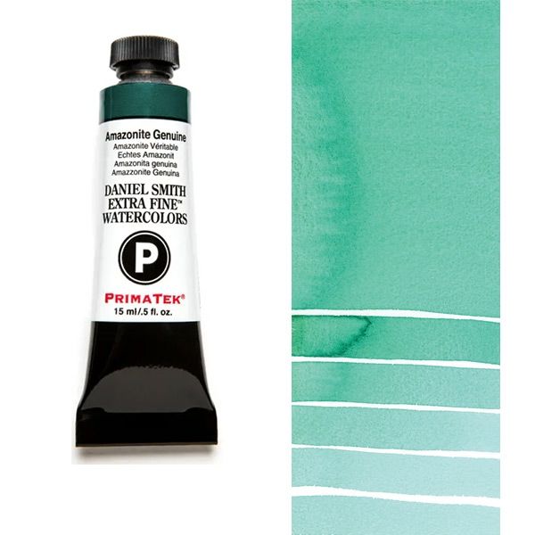 Daniel Smith Extra Fine Watercolors - Amazonite Genuine, 15 ml Tube