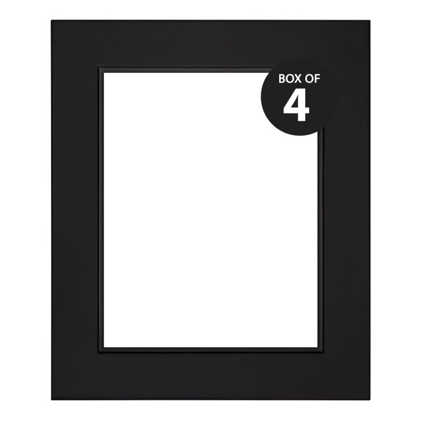 Ambiance Studio Wood Frames Black & White Boxes of 3 and 4