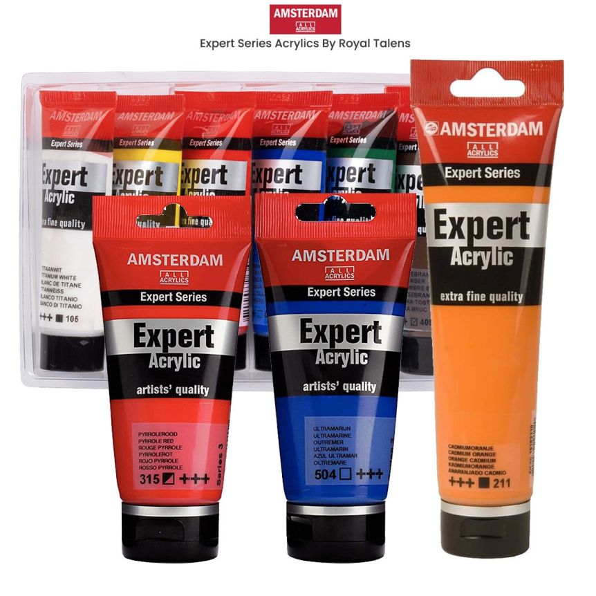 Amsterdam Expert Acrylic Paints & Sets by Royal Talens