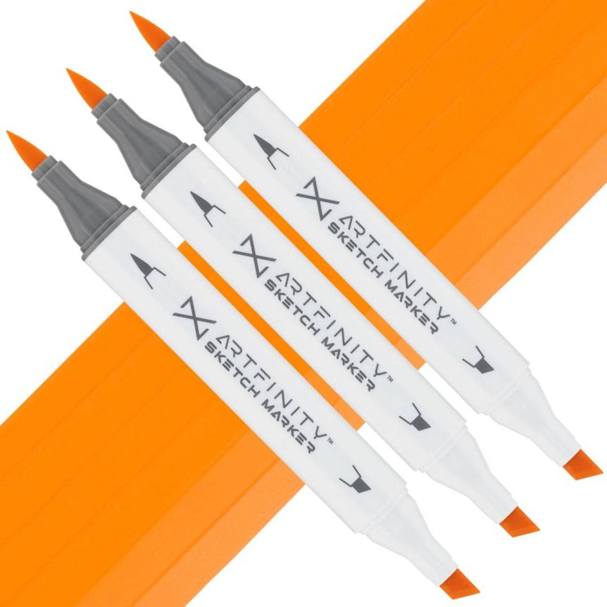 Artfinity Sketch Marker - Orange Ice YR1-2, Box of 3