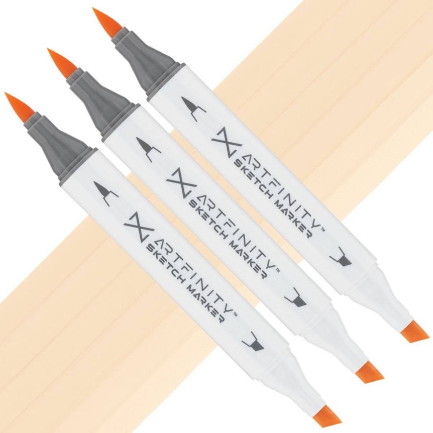 Artfinity Sketch Marker - Deco Orange YR4-1, Box of 3