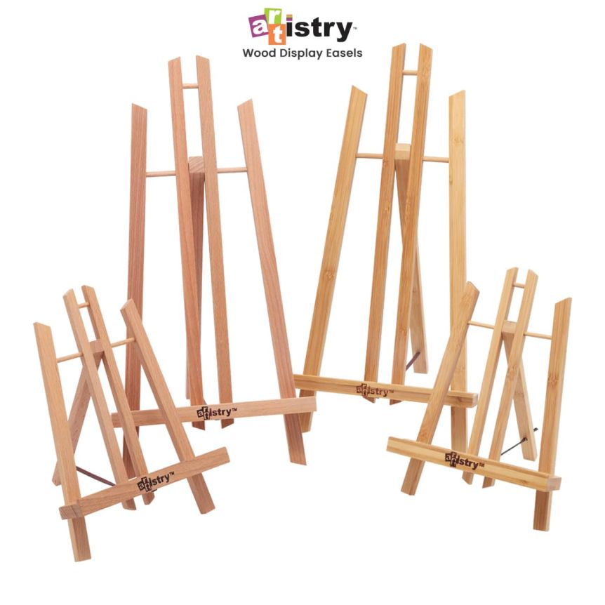 Artistry Wood Display Easels