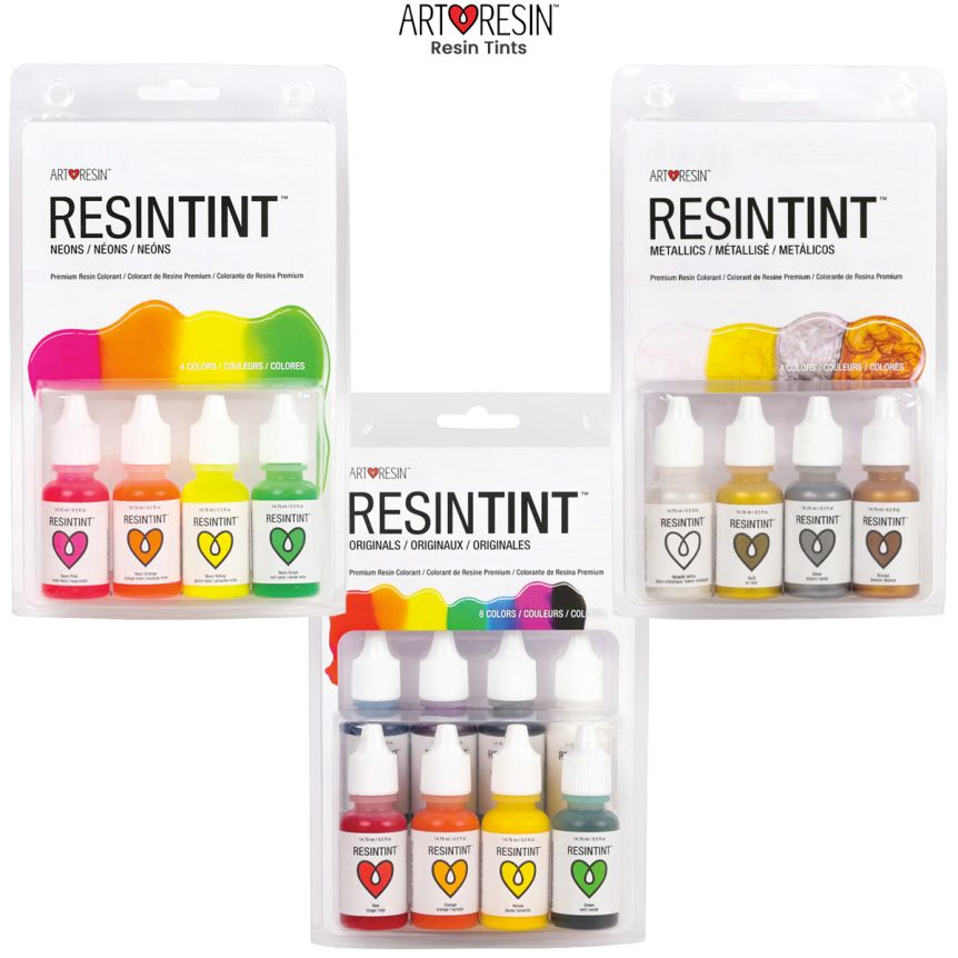 ArtResin™ ResinTint™ Set of 8 - Original Colors, 1/2oz