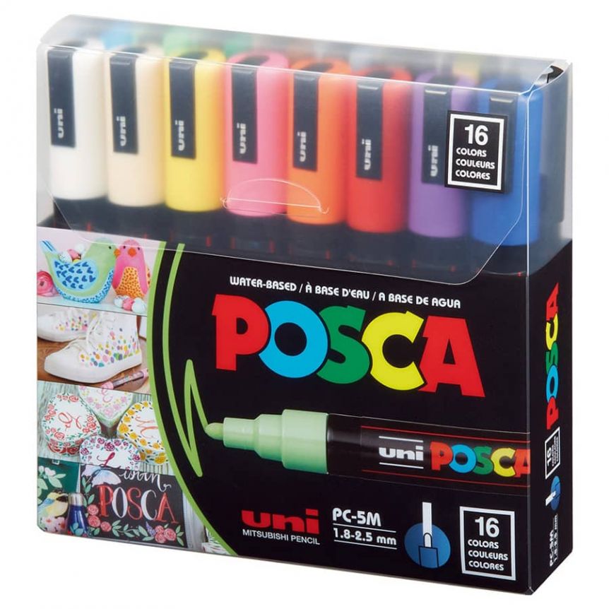 Posca Markers Set Colors, Pencil Colors Markers