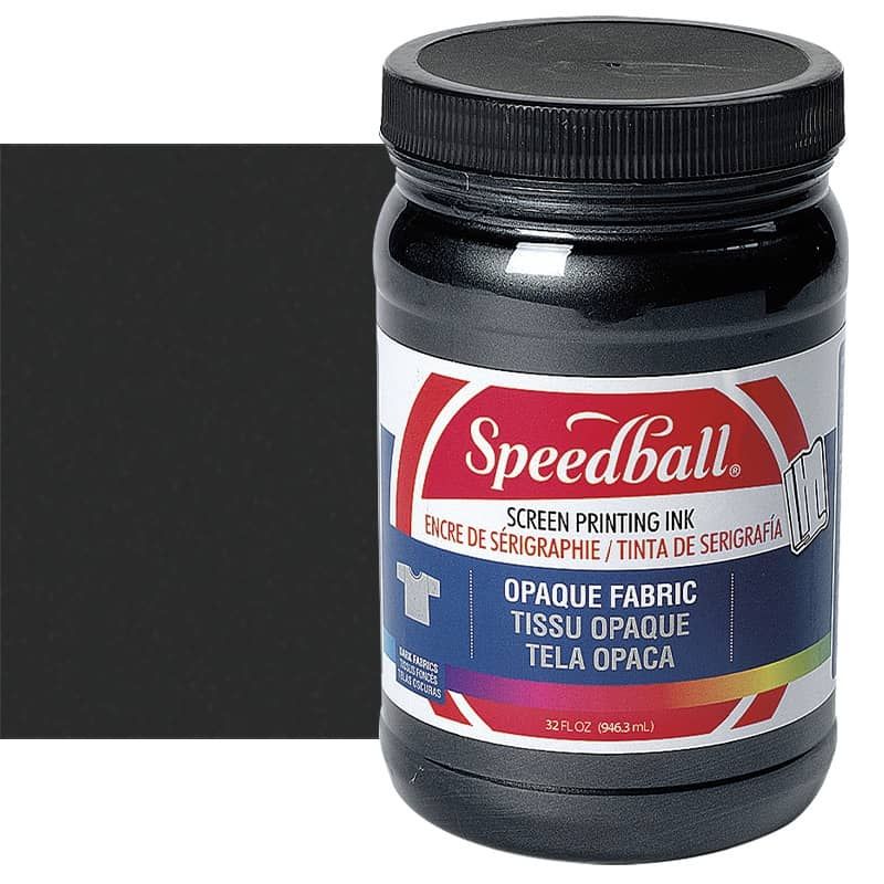 Speedball Opaque Iridescent Fabric Screen Printing Ink 8oz Pearly
