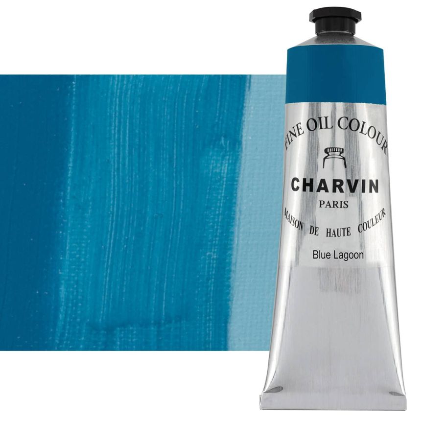 Charvin Fine Oil Paint, Blue Lagoon - 150ml