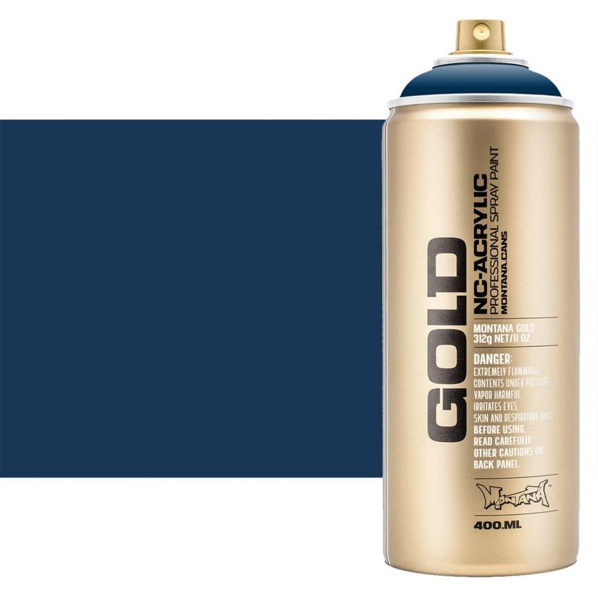 Montana GOLD Acrylic Professional Spray Paint 400 ml - Blue Note