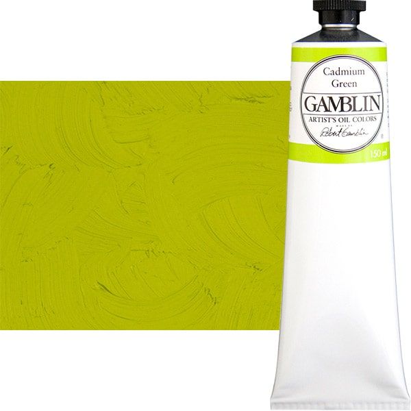 Gamblin Artist Grade Oil Color 150ml - Chromium Oxide Green