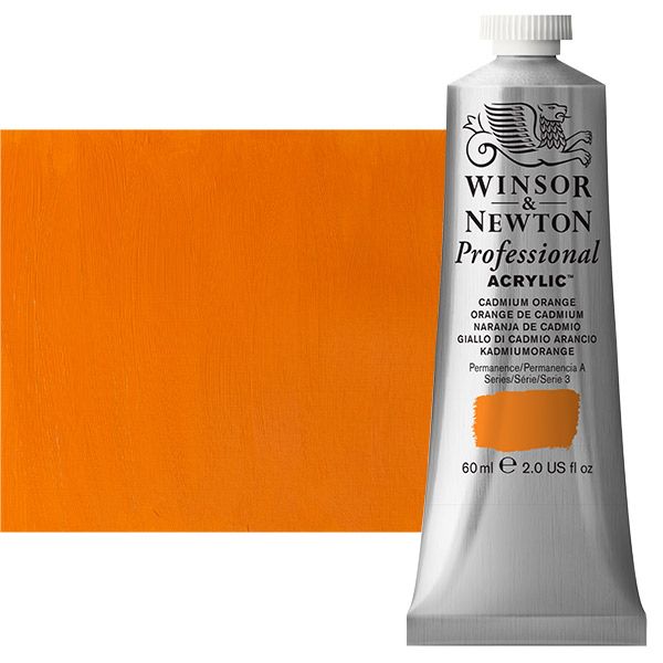 Winsor & Newton Professional Acrylic - Cadmium Orange 60 ml