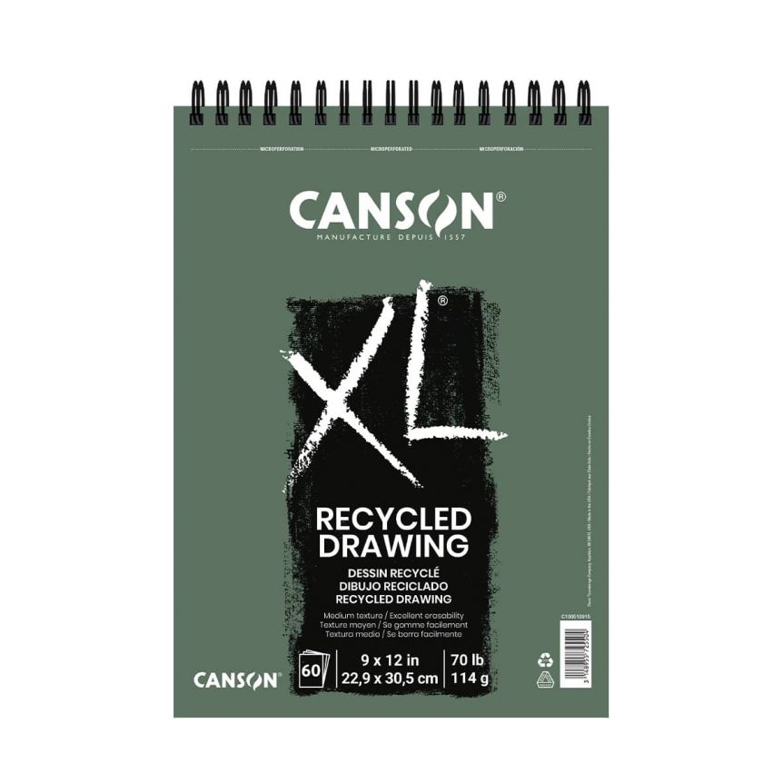 Canson XL Recycled Sketch Pad - 9 x 12