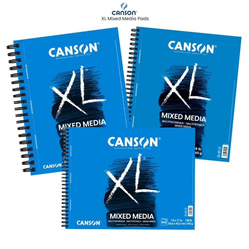 XL Mixed Media Pads, 18 x 24, 98 lb., 30 Sheets