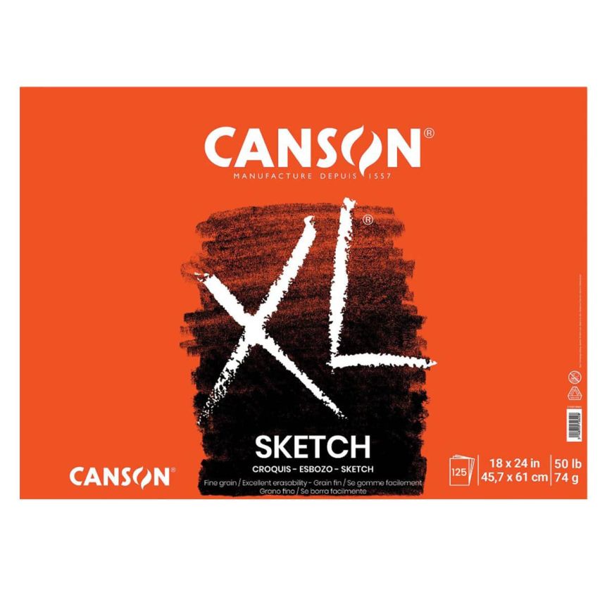 Canson Disposable Paper Palette, 40 Sheets/Pad (Various Sizes