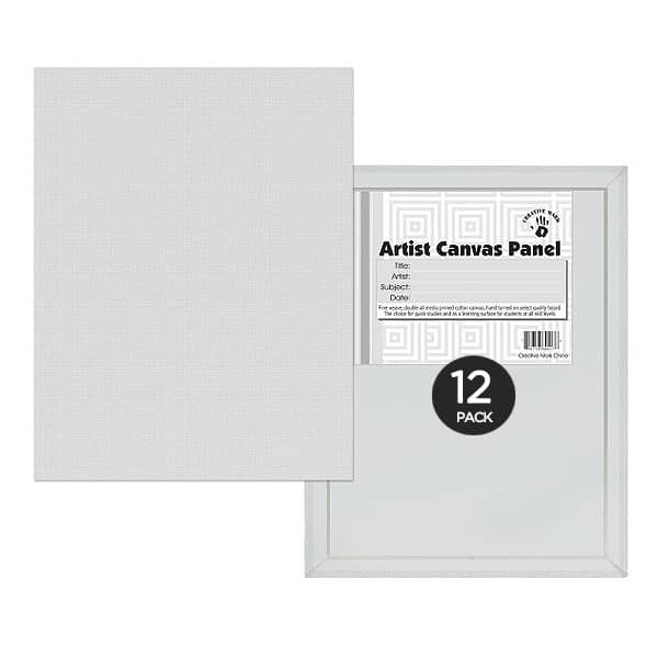Creative Mark 9x12 Canvas Panels Pack of 12