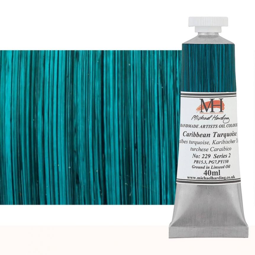 Michael Harding Oil Color 40ml Caribbean Turquoise