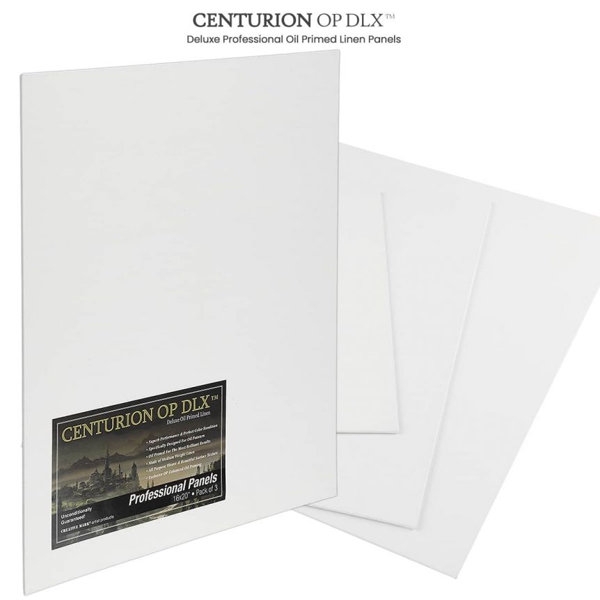 Centurion OP Oil Primed Archival Linen Panels Jerry's Artarama
