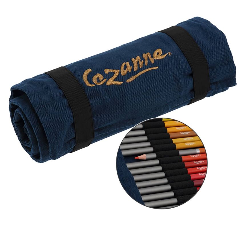 Cezanne Pencil Roll-Up for up to 48 standard-sized pencils