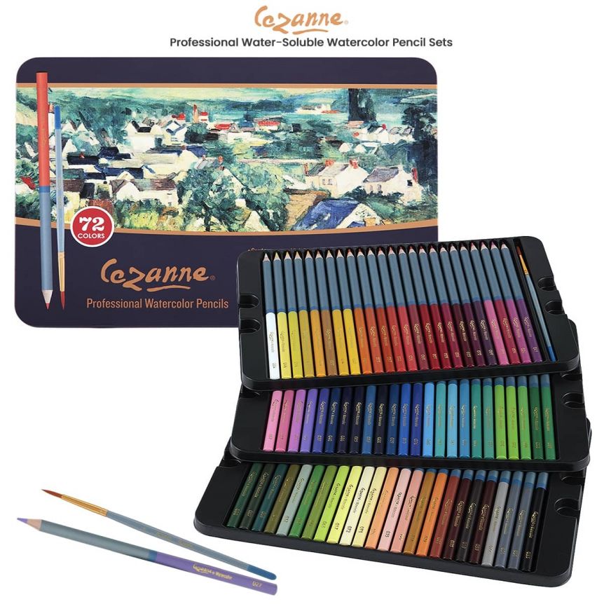Are They A Great Find? Cezanne 24 Professional Watercolor Pencils Review 