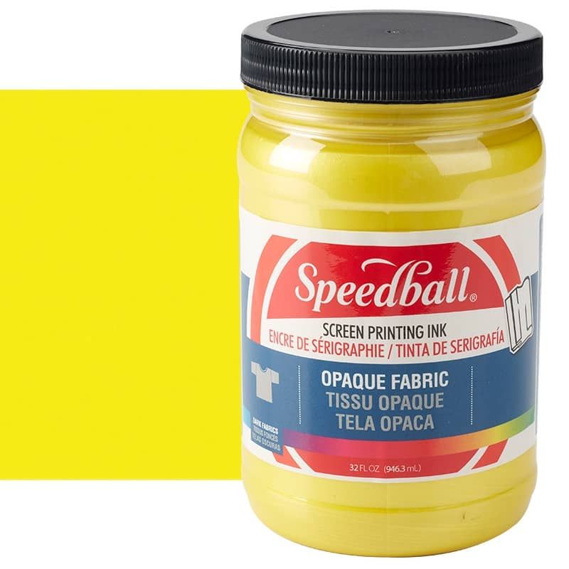 Speedball Fabric Screen Printing Ink, Opaque Emerald, 32oz - The Art  Store/Commercial Art Supply
