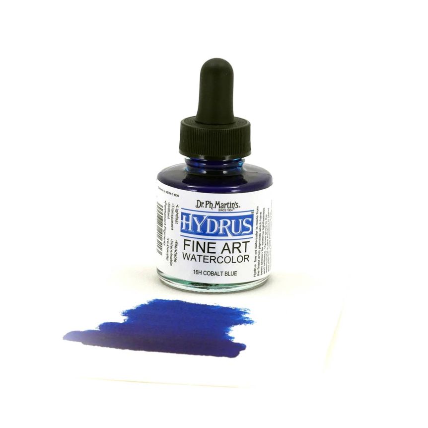 Hydrus Watercolor 1 oz Bottle - Cobalt Blue