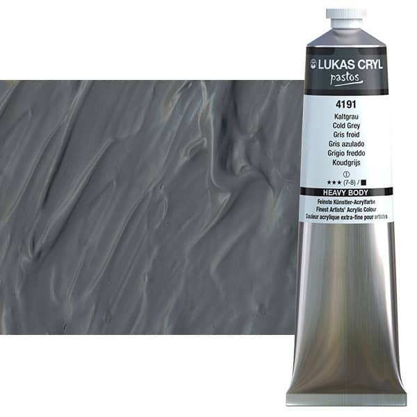 Cold Grey 200ml LUKAS CRYL Pastos Acrylics