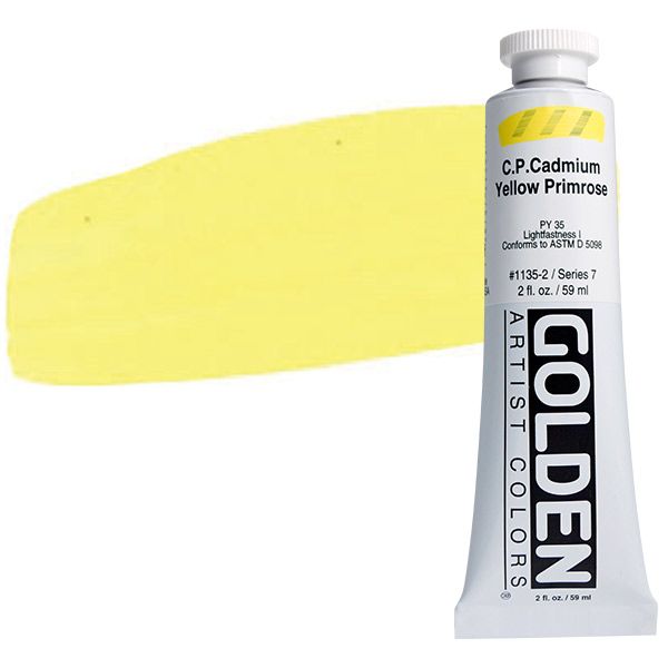 Golden Open Acrylic 5 oz - Cadmium Yellow Medium