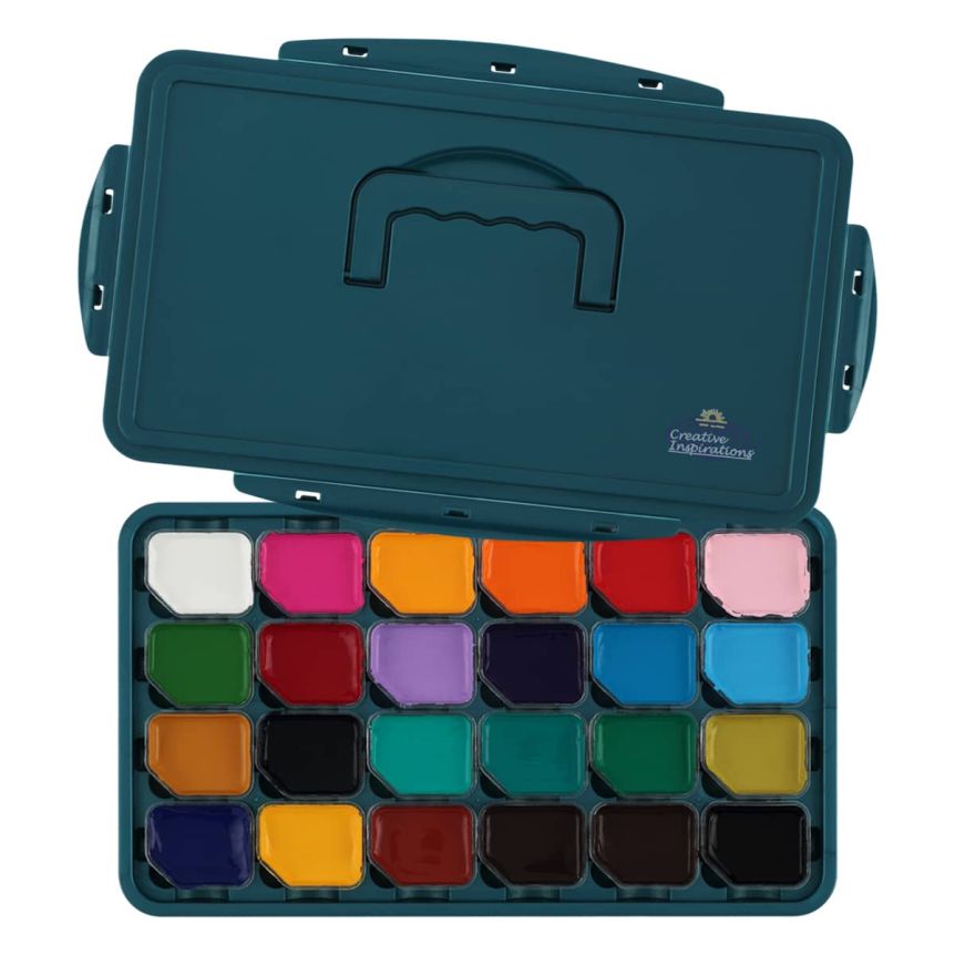 Creative Inspirations Jelly Gouache Set of 24, 30ml Colors