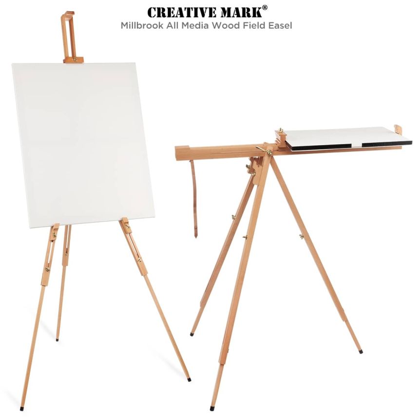 10 Black Table Top Easel - Illustrated Light Gifts