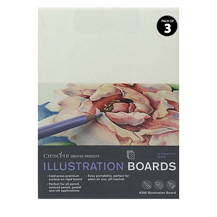 Crescent Illustration Board Packs
