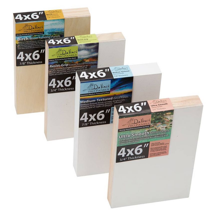 Resist Grip Textured Gesso Panels