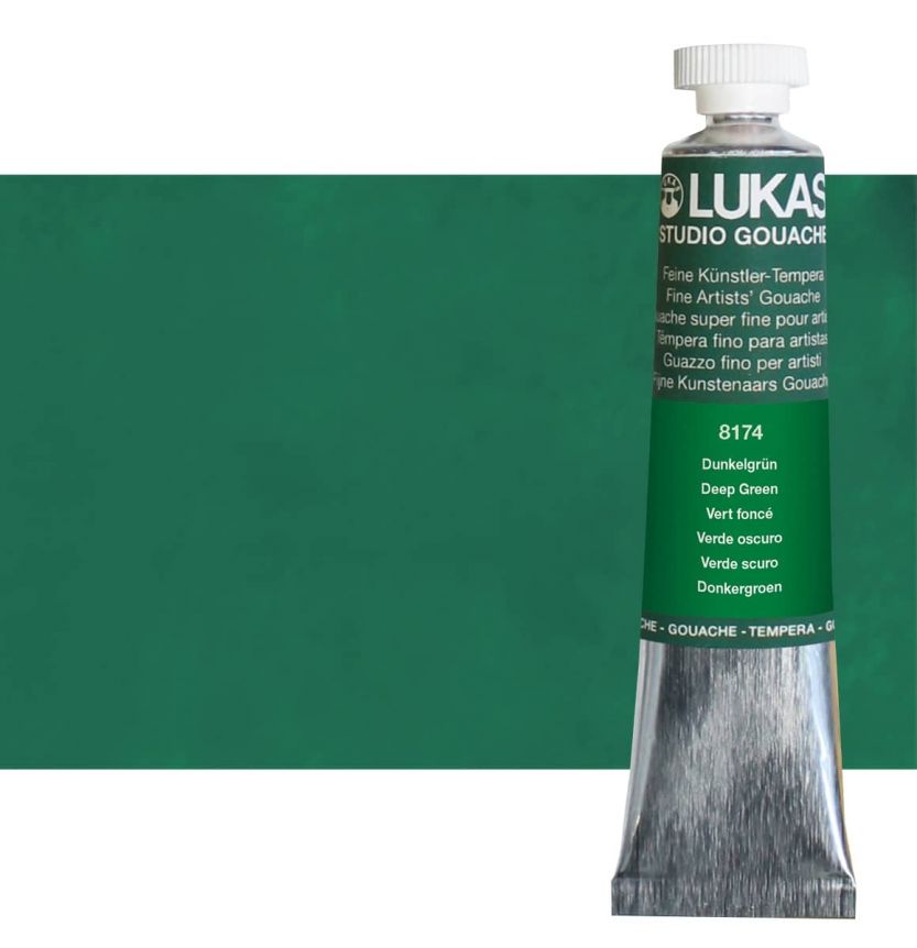 LUKAS Designer's Gouache 20 ml Tube - deep green