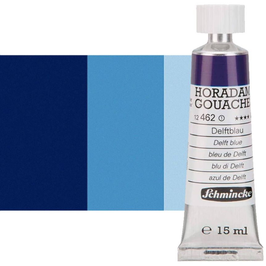 Schmincke Horadam Gouache Delft Blue, 15ml Tube